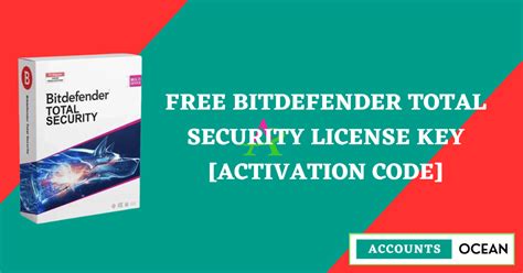 bitdefender total security activation code free